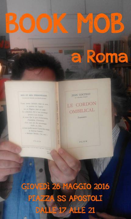 Marco Federici Solari e la mamma per Book Mob