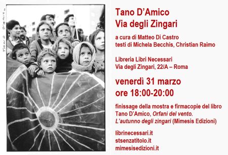 Finissage Mostra di Tano D'Amico