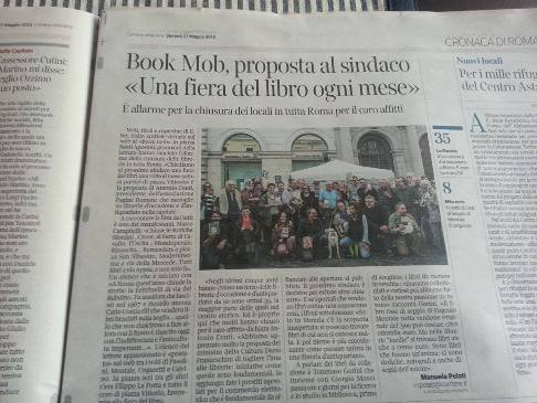 Corriere della Sera su Book Mob