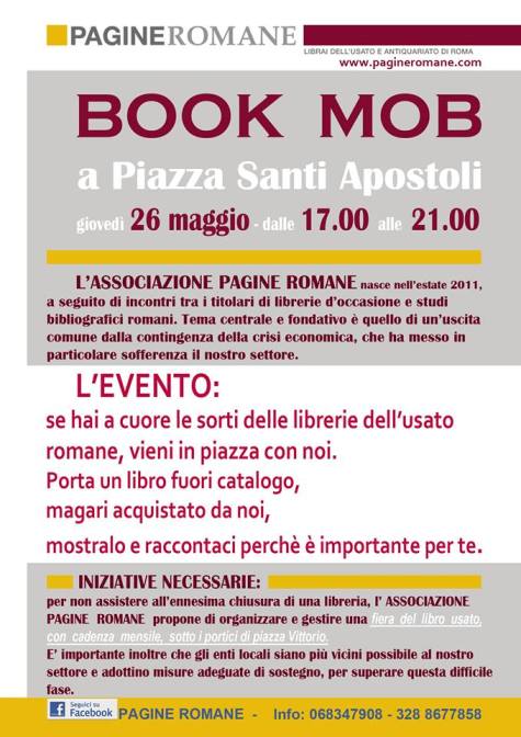 volantino book mob fronte