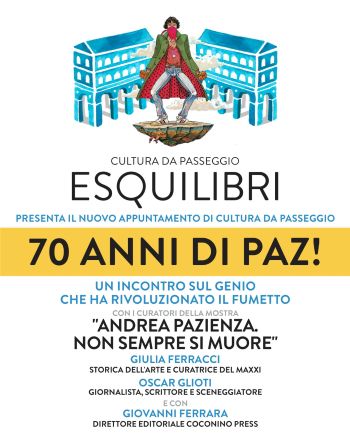 Esquilibri incontro per 70 anni Andrea Pazienza