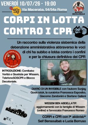 Volantino per Wisse Ben Abdellatif